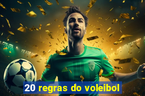 20 regras do voleibol